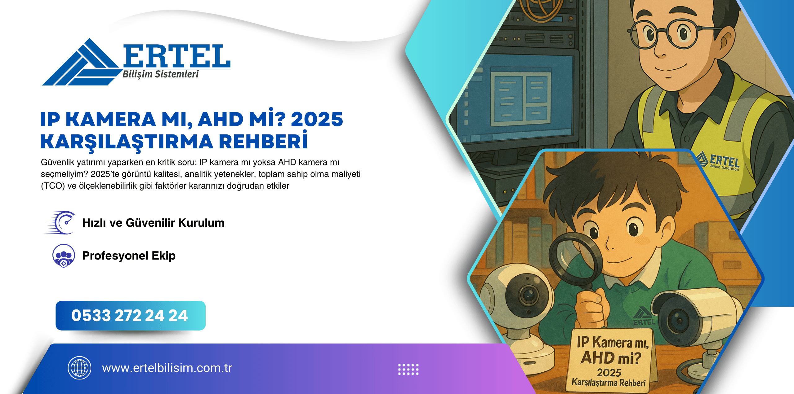 ip kamera vs ahd 2025