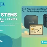 Ajax Systems: Daire/Ofis Alarmı + Kamera Senkronizasyonu 10 ajax systems alarm kamera senaryo